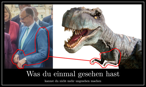 Der Beweis: Friedrich Merz ist ein Echsenmensch.