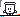 An (currently unfinished) pixel art depiction of a sentient jar, with only an outline done